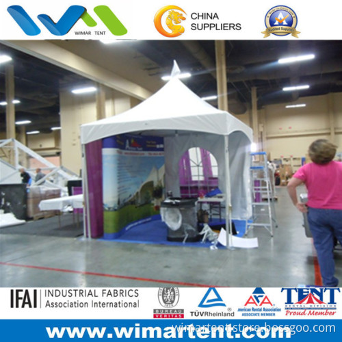 3mx3m White Aluminum PVC Spring Top Tent for Exhibition
